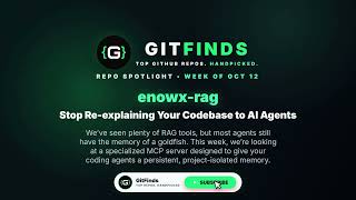 GitFinds - Stop Re-explaining Your Codebase to AI Agents