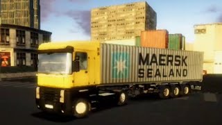 Truk Kontainer Maersk Sealand | Truck Simulator Europe 2 Gameplay screenshot 3