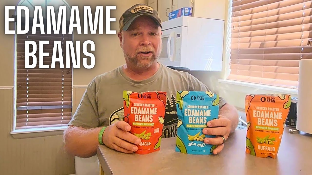 The Only Bean Crunchy Dry Roasted Edamame Beans YouTube