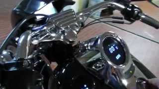 Harley Davidson Softail Deuce with Dakota Digital speedo