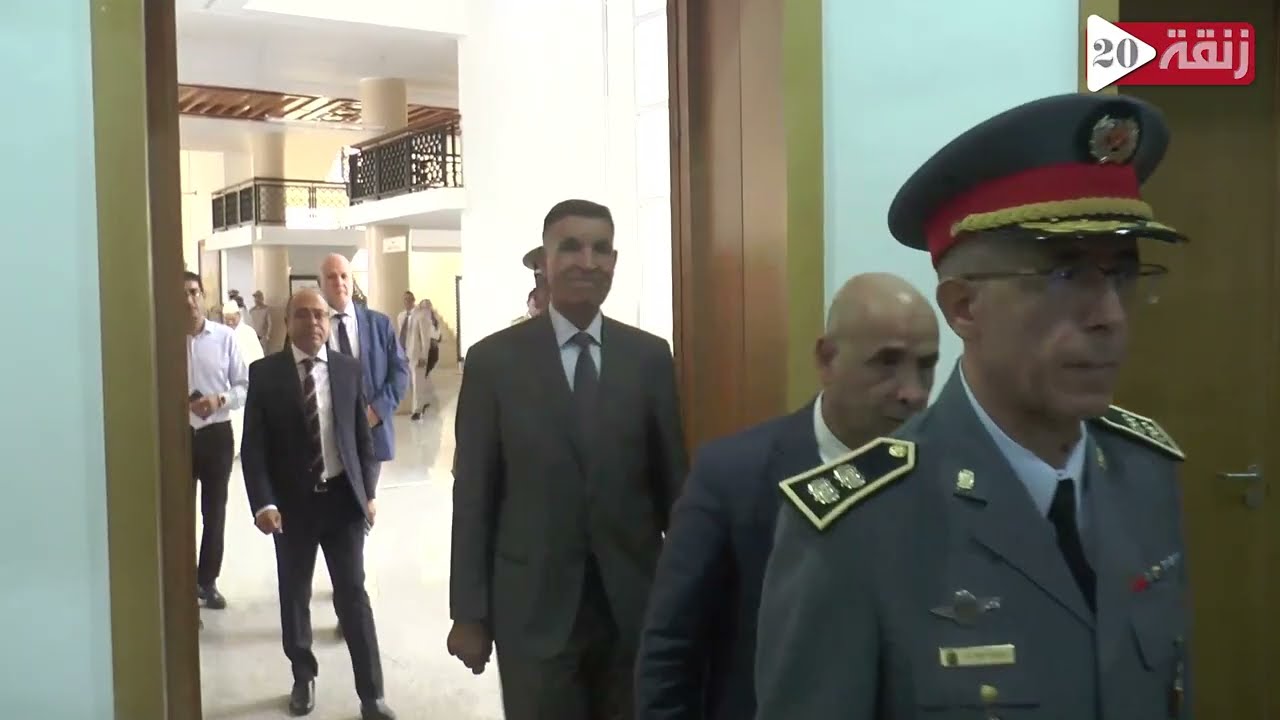 حفل تنصيب رجال السلطة الجدد بولاية وجدة