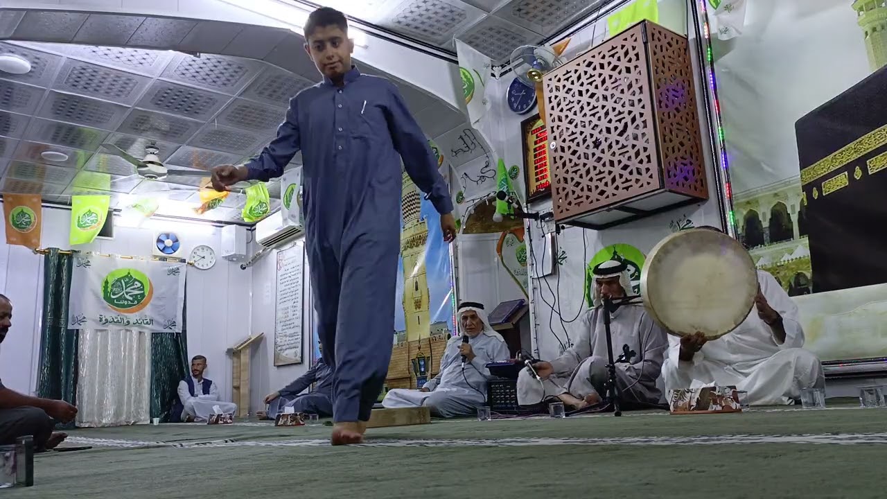 مديح تكيه مسجد الشيخ عبد القادر الكيلاني في كركوك حي الحجاج المداح ابو عزيز الجنابي