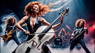 CRAZY CELLO METAL Instrumental Cover \u0026 Energy boost -  Full album - while Working/Gaming/Training