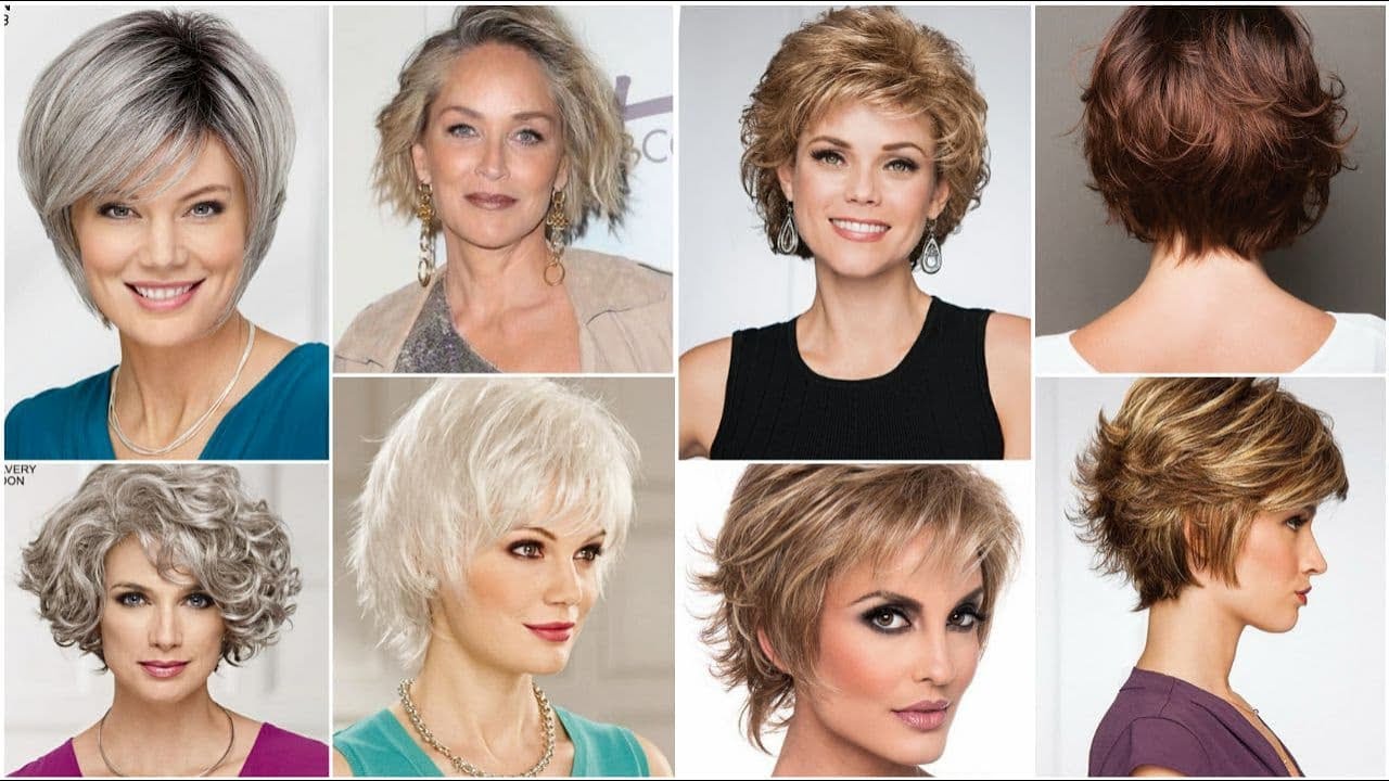 CORTES DE CABELOS PARA MULHERES 50-60-65 ANOS - CORTES PARA SENHORAS ...