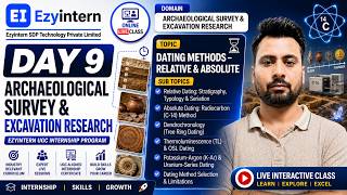 Day 9: Dating Methods – Relative & Absolute Dating | EzyIntern UGC Internship Program