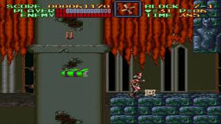 Super Castlevania IV SNES Level 7 Vs Sir Grakul Boss 1080p 60fps