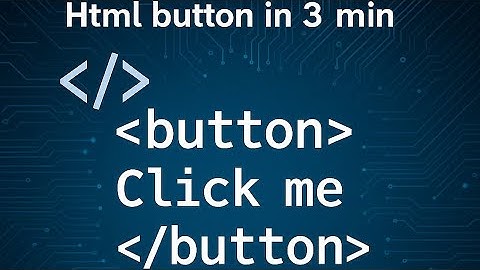 HTML Button Tutorial for Beginners | Create Your First Button in 5 Minutes