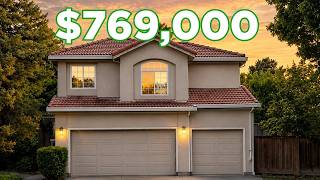 Brentwood CA Home Tour Near Downtown with a Backyard Pool