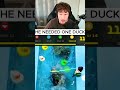 HE NEEDED ONE MORE DUCK#shorts #viral #fyp
