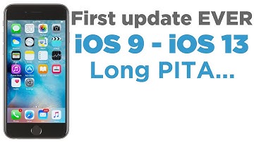 Updating iPhone for the first time EVER in 4 years (iOS9 to iOS 13)