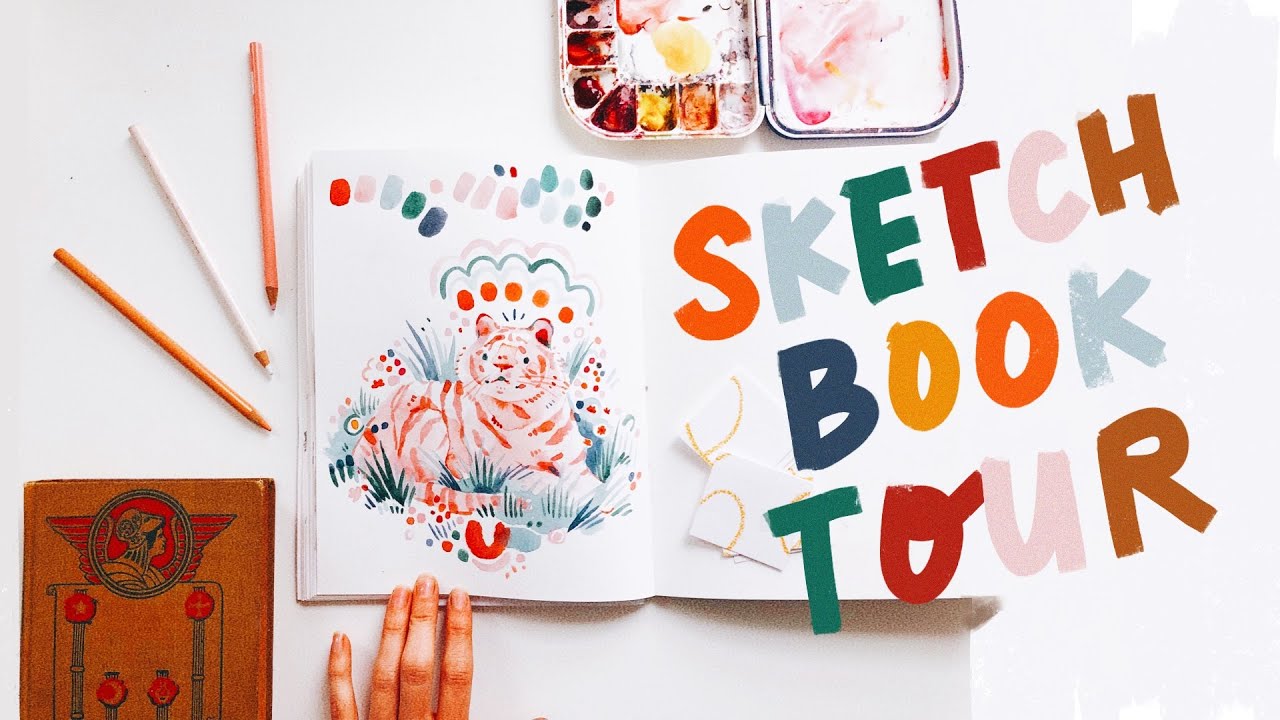 ✷ Sketchbook Tour ✷ 2018-2020