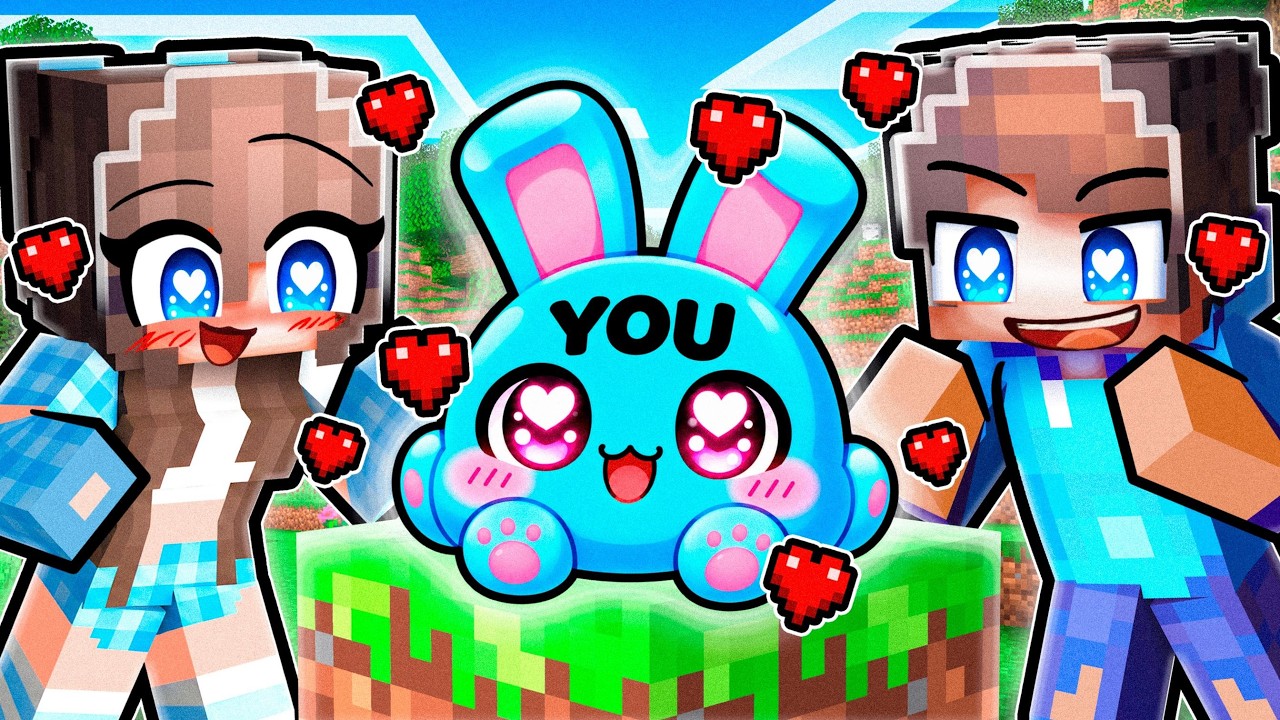 YOU are a BABY BLUB in Minecraft!