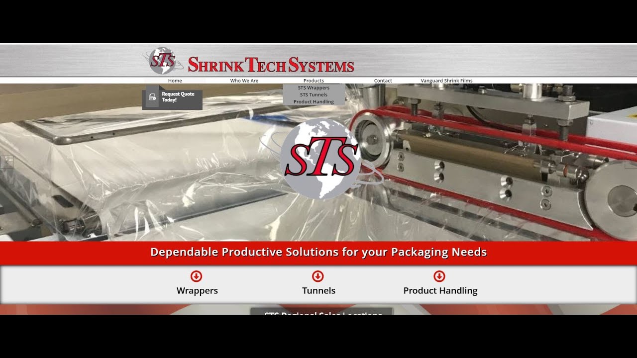 Shrinking Tech Shrink Tech Systems Company Demo - YouTube
