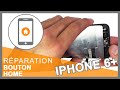 Nappe bouton home complet blanc iPhone 6 / 6 Plus