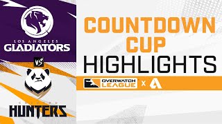 Los Angeles Gladiators VS Chengdu Hunters - Overwatch League 2021 Highlights | Countdown Cup Day 1