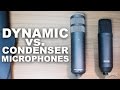 Dynamic vs Condenser Microphones, What