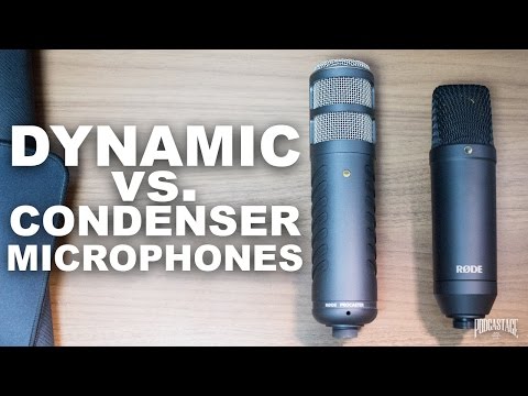 Dynamic vs Condenser Microphones, What&rsquo;s the Difference?