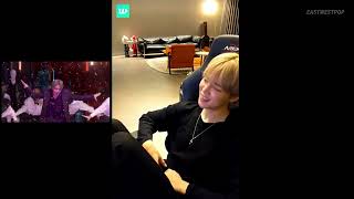 Jimin - 'Filter and Who' Reaction Weverse Live 11/1/25