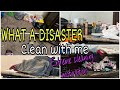 CLEAN VLOGI COMPLETE DISASTER I CLEAN WITH ME I EXTREME CLEANING MOTIVATION