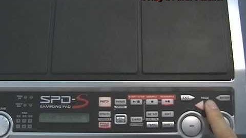 SPD-S Turbo Start (5/6)  Using a phrase