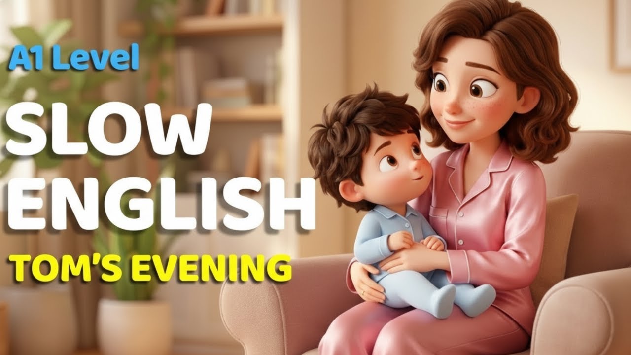 Tom’s Night with Mom: Simple English Listening for Beginners