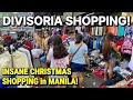 INSANE Christmas Crowd! 🇵🇭 DIVISORIA SHOPPING TOUR in Manila – Philippines’ Biggest Market 2025