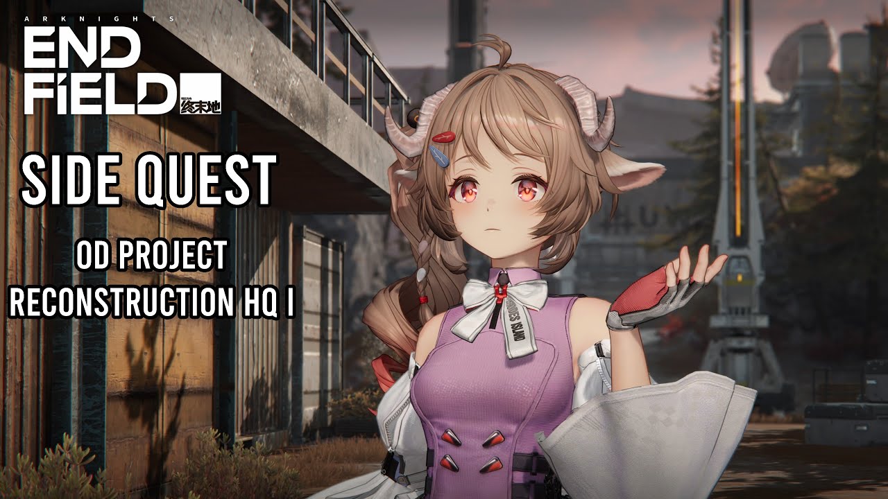 Arknights: Endfield Side Quest OD Project Reconstruction HQ I Gameplay (Japanese Dub) [4K]