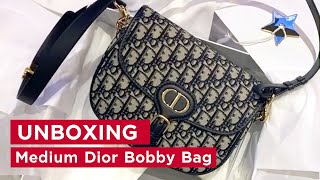 Dior - Dior Bobby East-West Bag Blue Dior Oblique Jacquard - Women