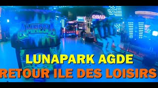 VISITE DE LUNAPARK DE AGDE [Vlog] 2023 : RETOUR A L'ILE DES LOISIRS !