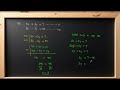 Solution to Simultaneous Equations Using Elimination Method