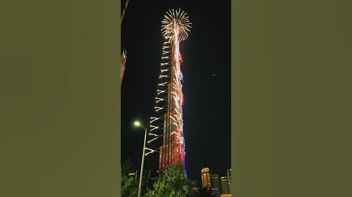 Dubai, Burj Khalifa, New Year Fireworks | Full video in channel #dubai #burjkhalifa #burjdubai #uae