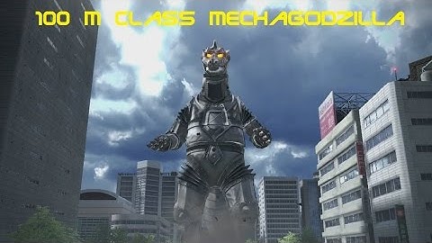 100 METER CLASS MECHAGODZILLA  (GODZILLA PS4 GOD OF DESTRUCTION MODE GAME PART 10)