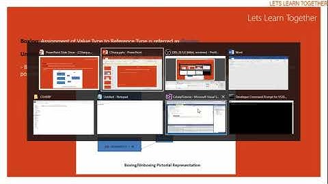 Boxing and Unboxing in c#