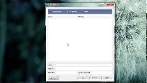 teamspeak bookmark & managing