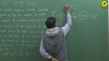 JEE MAIN 2020 KTG and Thermodynamics (Carnot cycle ) - 04 (7th JAN S2) By SSI Sir B.Tech IIT Delhi