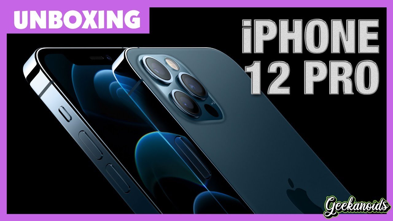 アイホン　12プロ iPhone 12 Pro Unboxing & First Look - YouTube