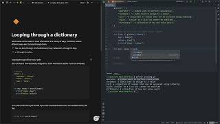 Python Crash Course 18: Looping through a dictionary