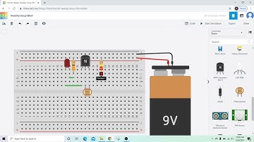 HOW TO MAKE AUTOMATIC STREET LIGHT USING LDR|BC547|STEP-BY-STEP|TINKERCAD|BEST PROJECT FOR BEGINNERS