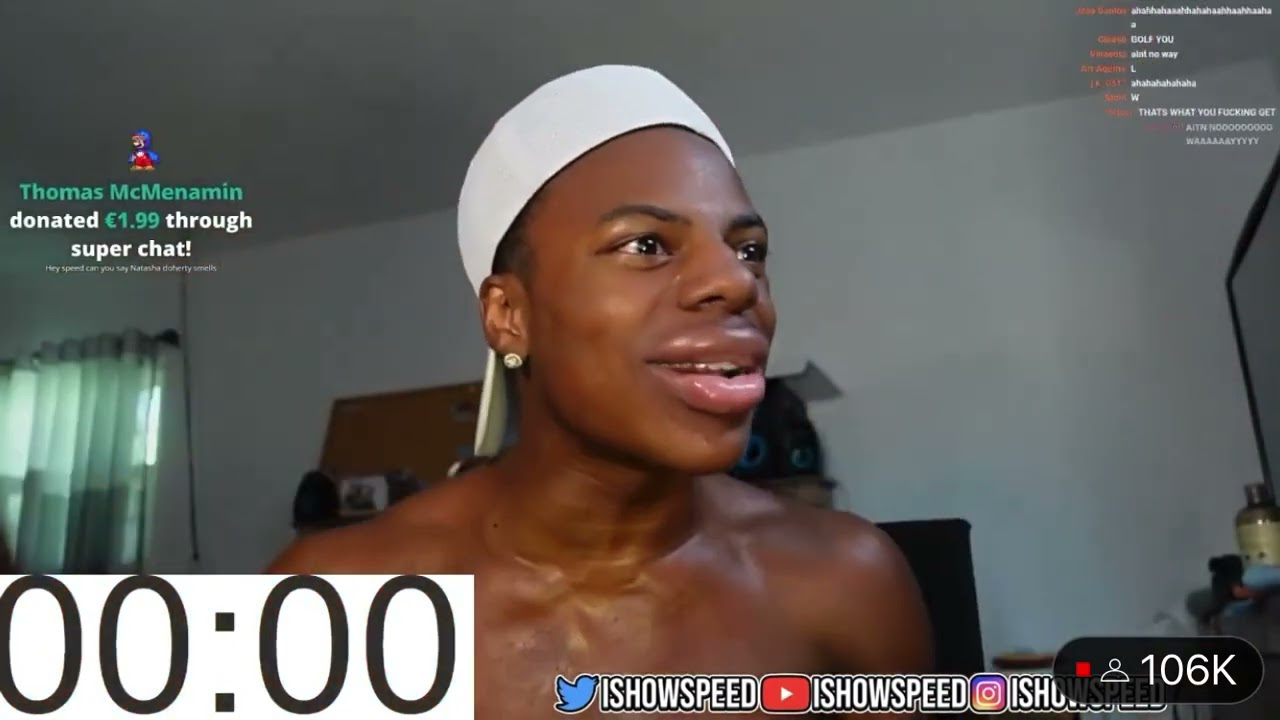 IShowSpeed speed does lip challenge YouTube