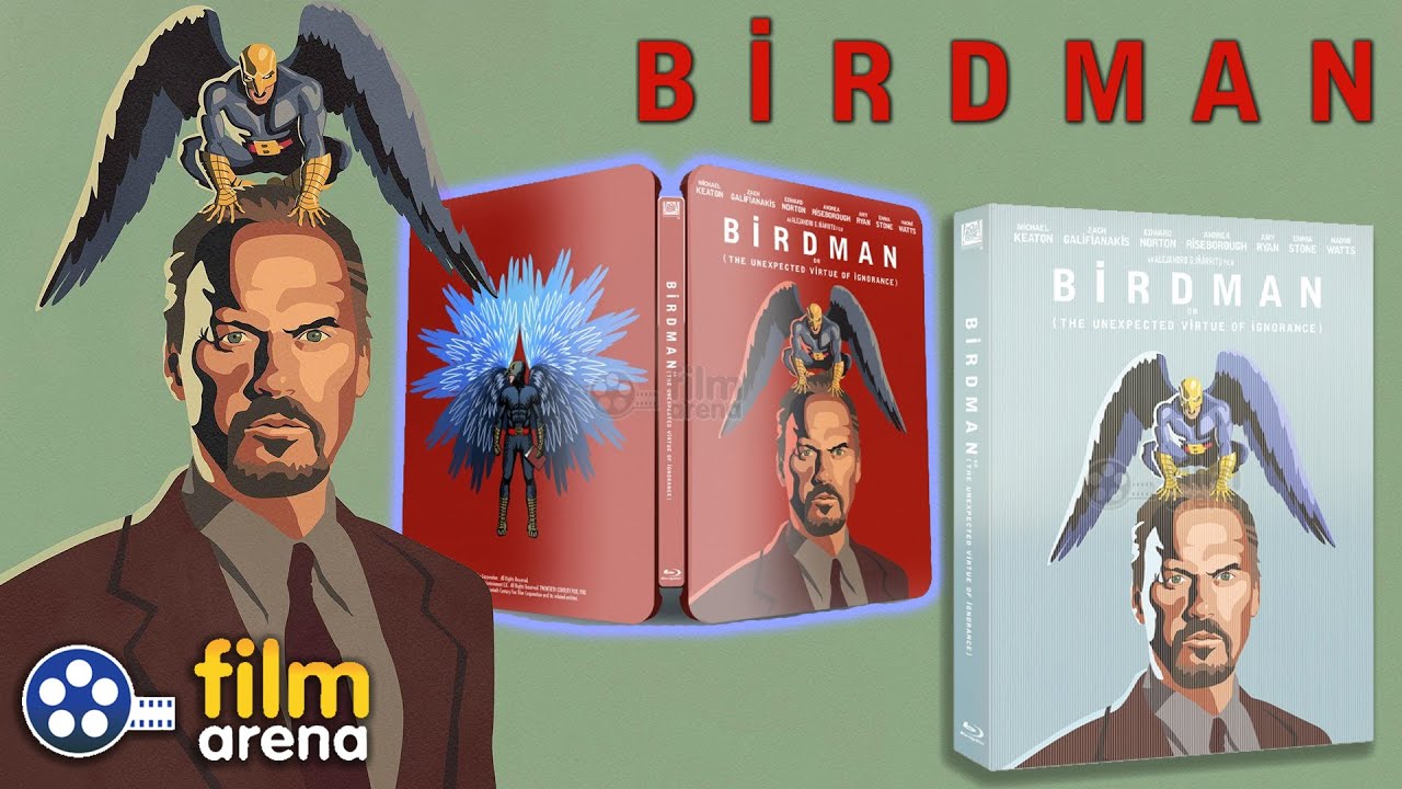 Birdman Film Arena Steelbook Review (Lenticular Slipcase) [FAC #21 E2]