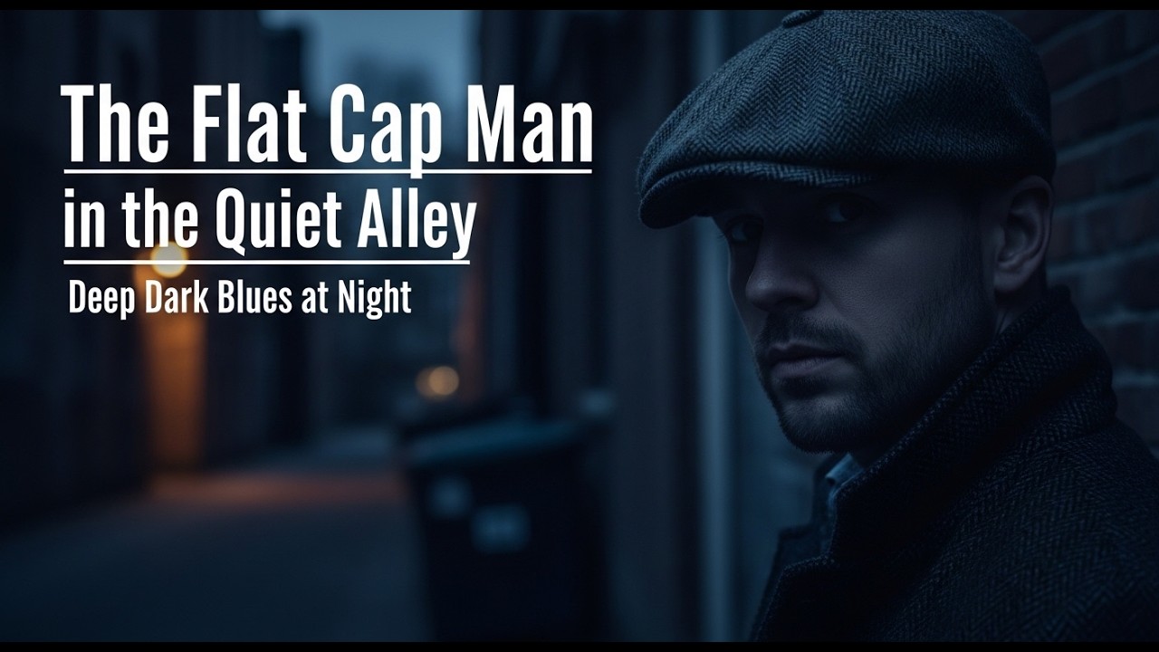 The Shadow Delta Blues – The Flat Cap Man in the Quiet Alley – Deep Dark Blues at Night