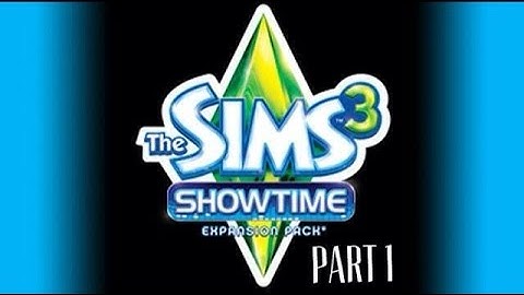 Sims 3-Showtime-Part 1-Create A Sim