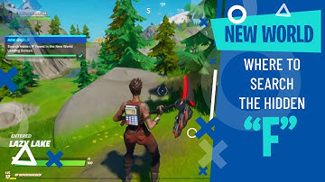 Search hidden F found in the New World Loading Screen - New World Challenges