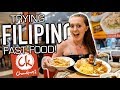 British Couple Try Filipino CHOWKING for the First Time!