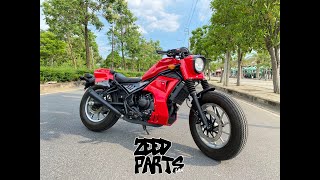 Honda Rebel CMX 250 300 500 SNB Fairing Covers Honda Rebel CMX 250 300 500 SNB Fairing Covers