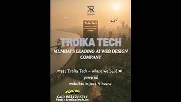 Mumbai’s Leading AI Web Design Company | Transforming Your Business Online | Troika Tech | Godwin