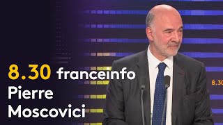 Pierre Moscovici "sceptique" sur la capacité de la France à avoir un déficit public "à moins de 3%"