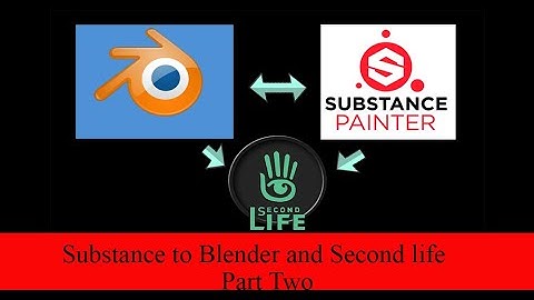 Substance to Blender and Secondlife  - Part Two (secondlife)