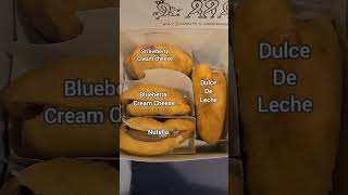 Trying KOREAN STREET FOOD from UGLY DONUTS & CORN DOG #shorts Trying KOREAN STREET FOOD from UGLY DONUTS & CORN DOG #shorts