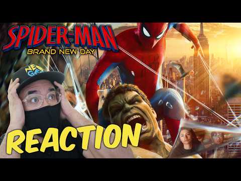 Reacting to the New Spider-Man Brand New Day Trailer!